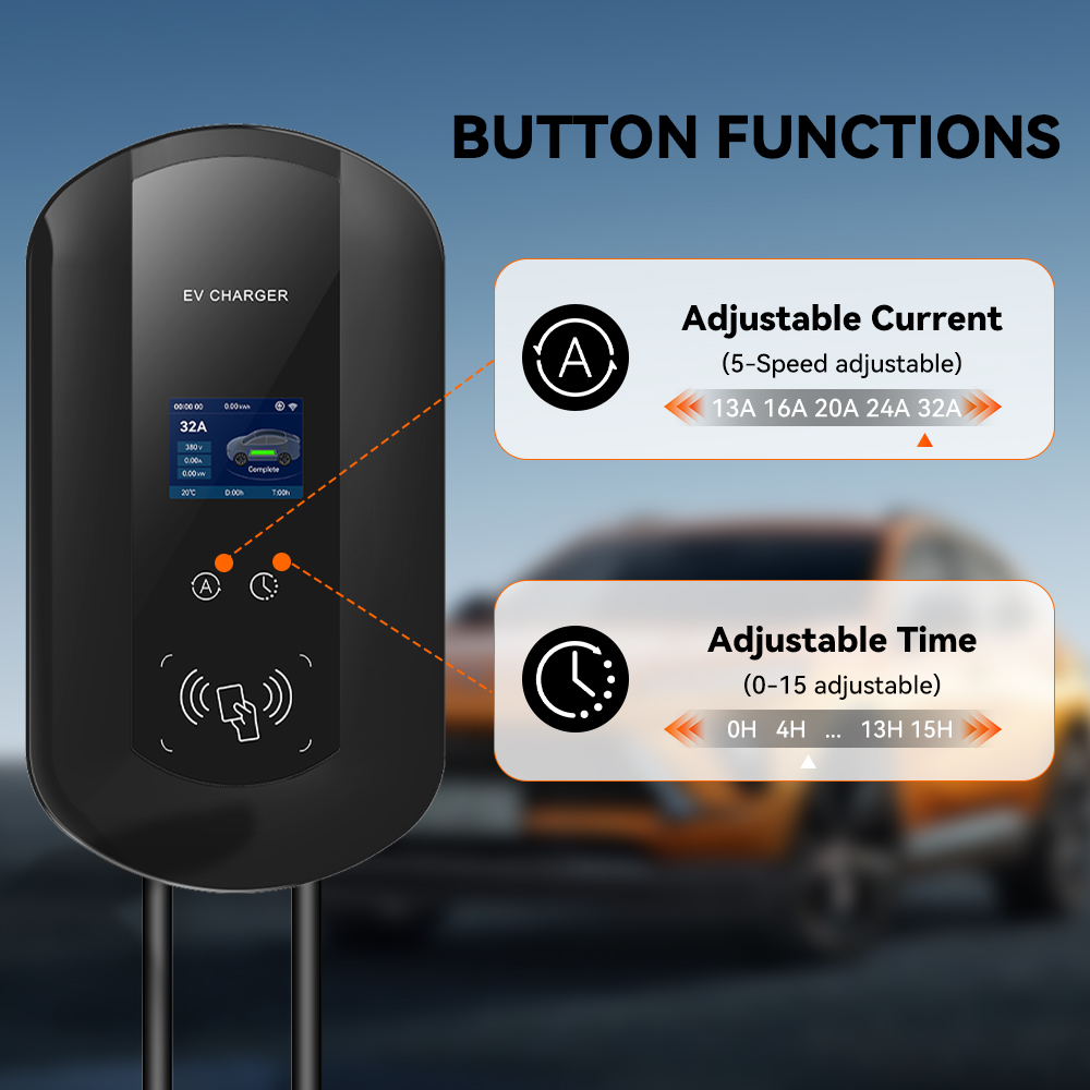 Estación de Carga para Vehícul - Ev Charging Cable reseña y precio